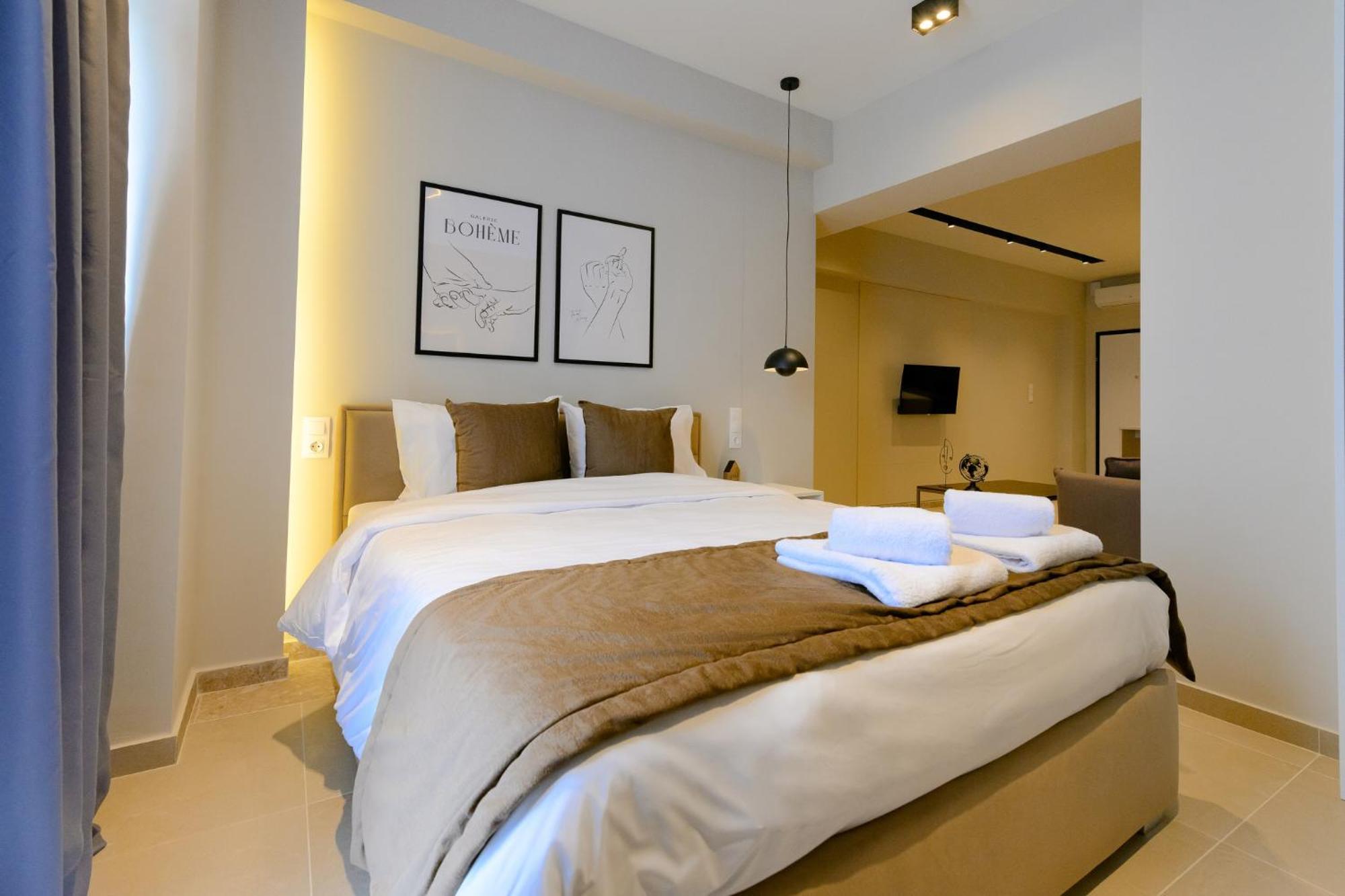 Luxury Central Apartment 6,1 Larissa Bagian luar foto